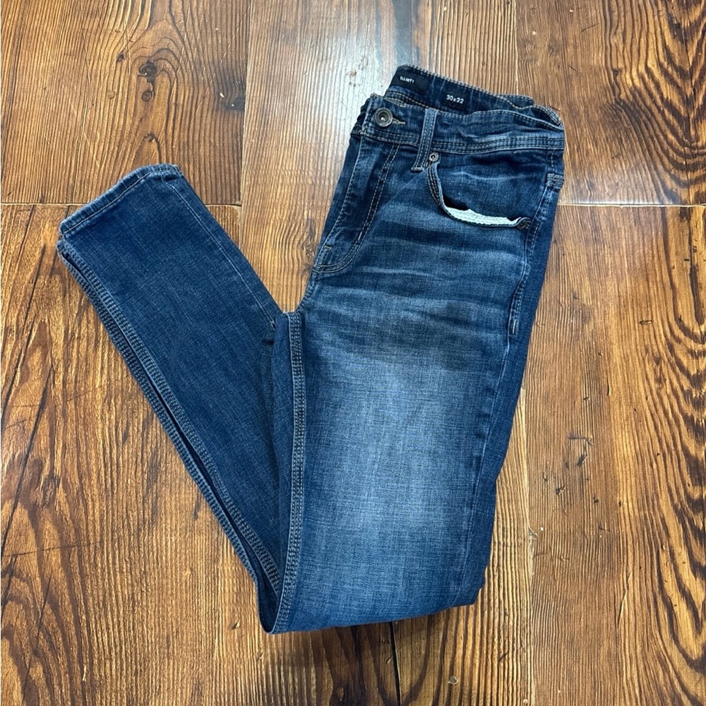 BKE Dark Blue Skinny Jeans Elliot 30x32
